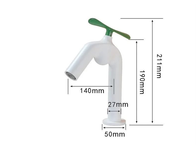 Pinntrest Style Valve Designer Faucet