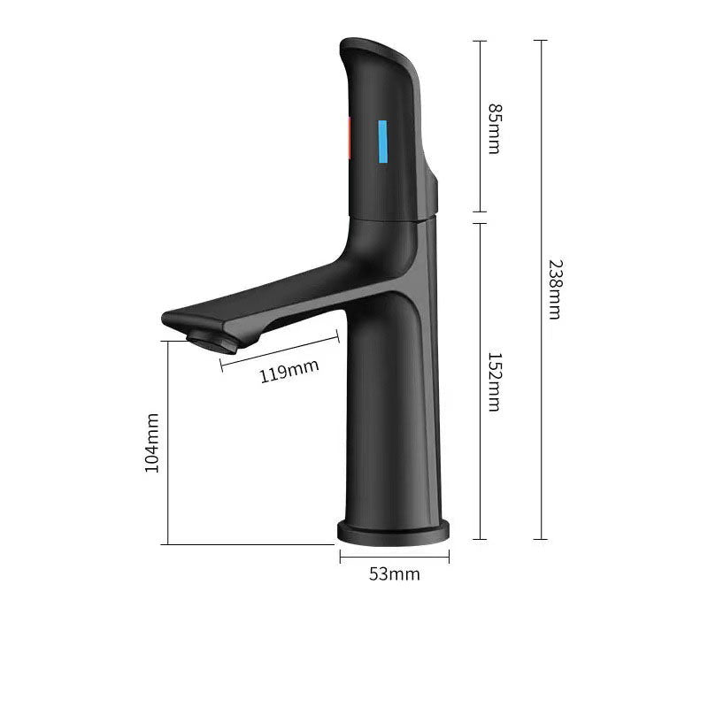 Duck-Shaped Vanity Basin Faucet – Hot & Cold Mixer Tap