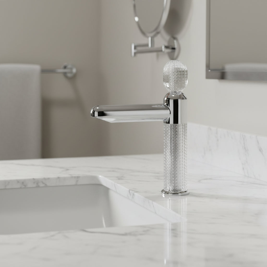 Luxury Crystal Basin Faucet