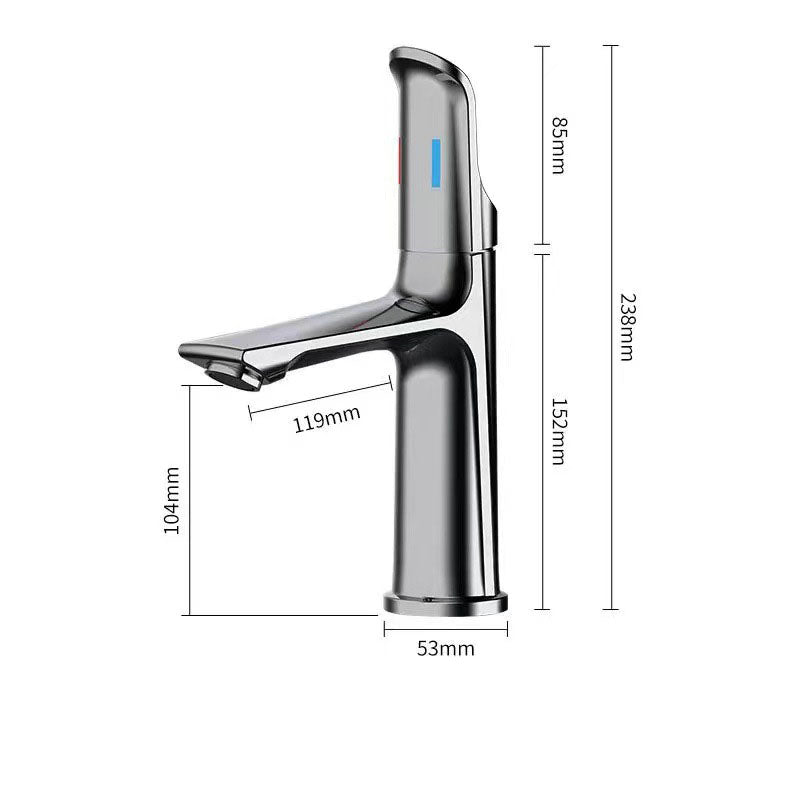 Duck-Shaped Vanity Basin Faucet – Hot & Cold Mixer Tap