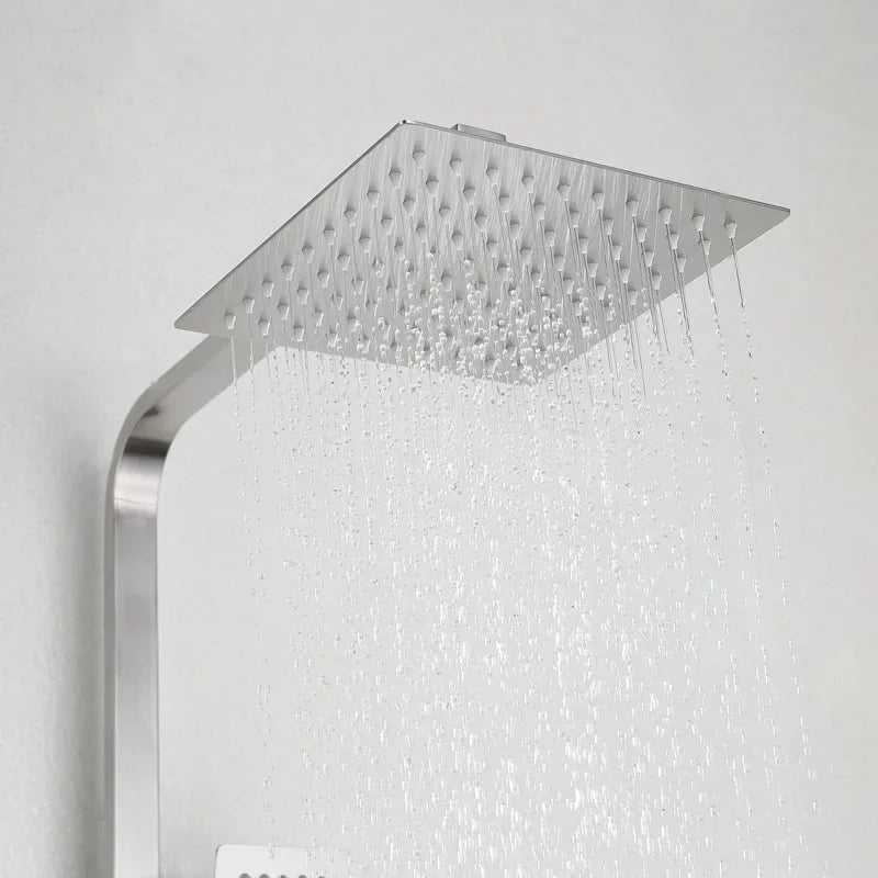 304 Stainless Steel Rainfall Shower Set