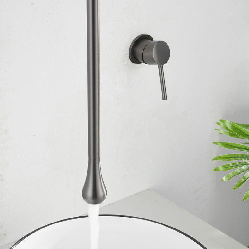 Luxury Ceiling Drop Brass Basin Faucet