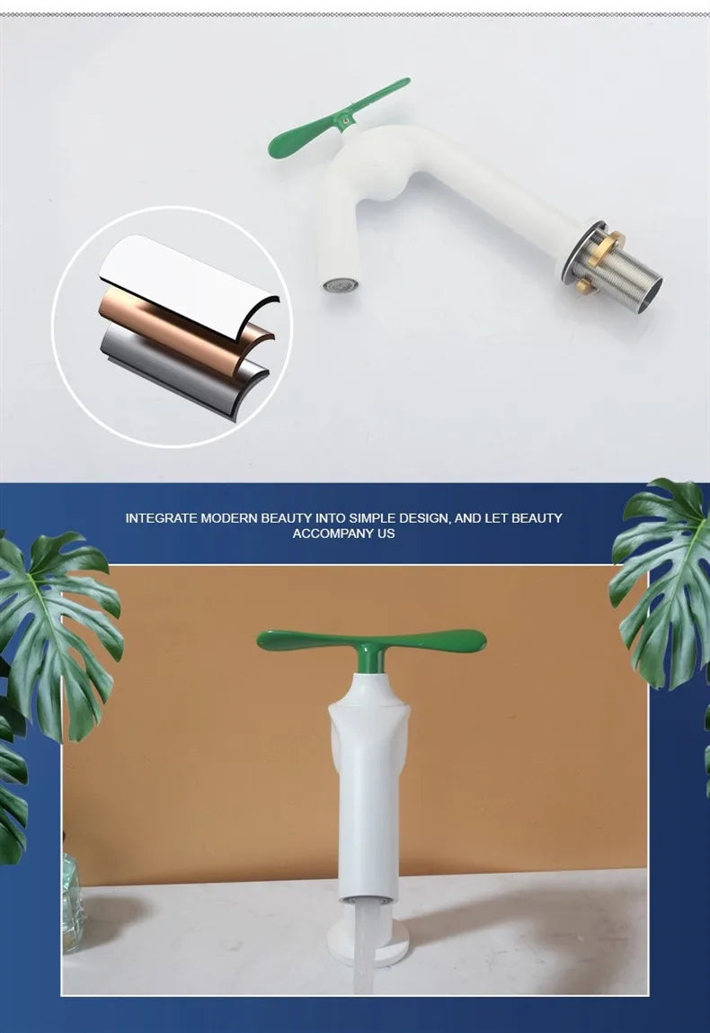 Pinntrest Style Valve Designer Faucet
