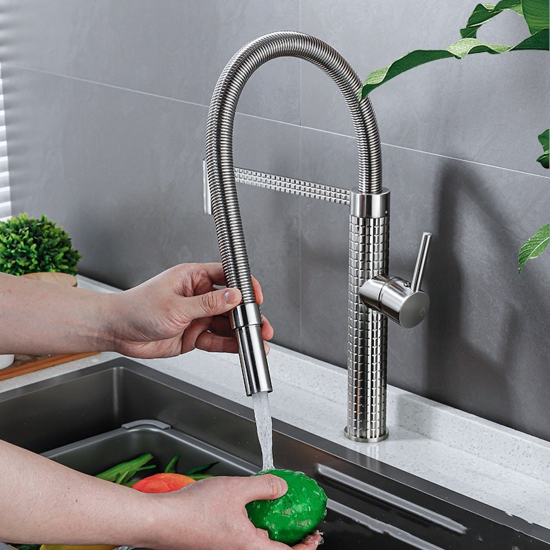Diamond Knurl Sink Mixer