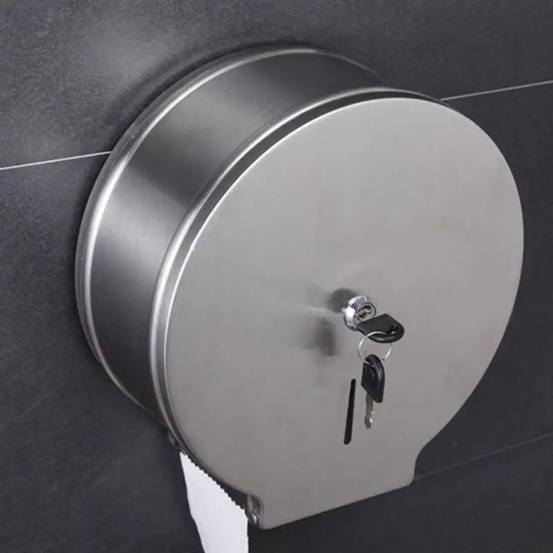 Stainless Steel Round Tissue Dispenser