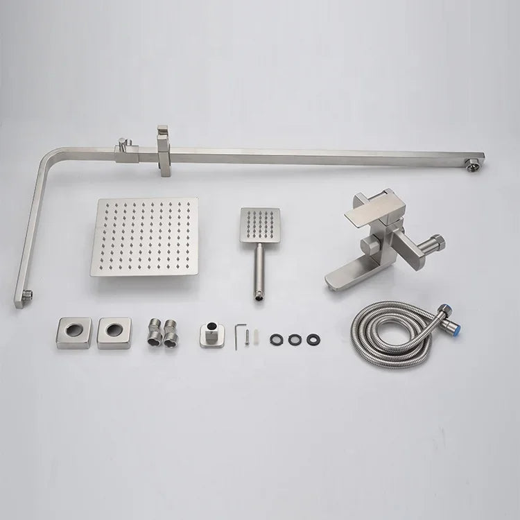 304 Stainless Steel Rainfall Shower Set