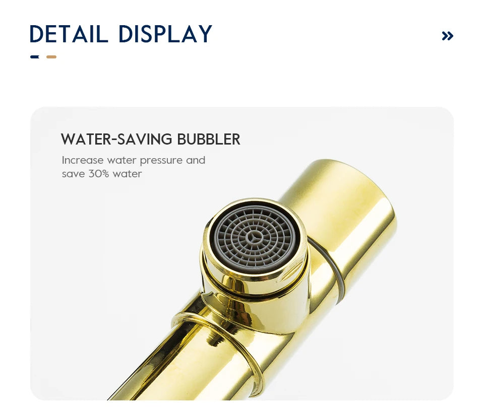 Kitchen Pull-Down Double spring Faucet