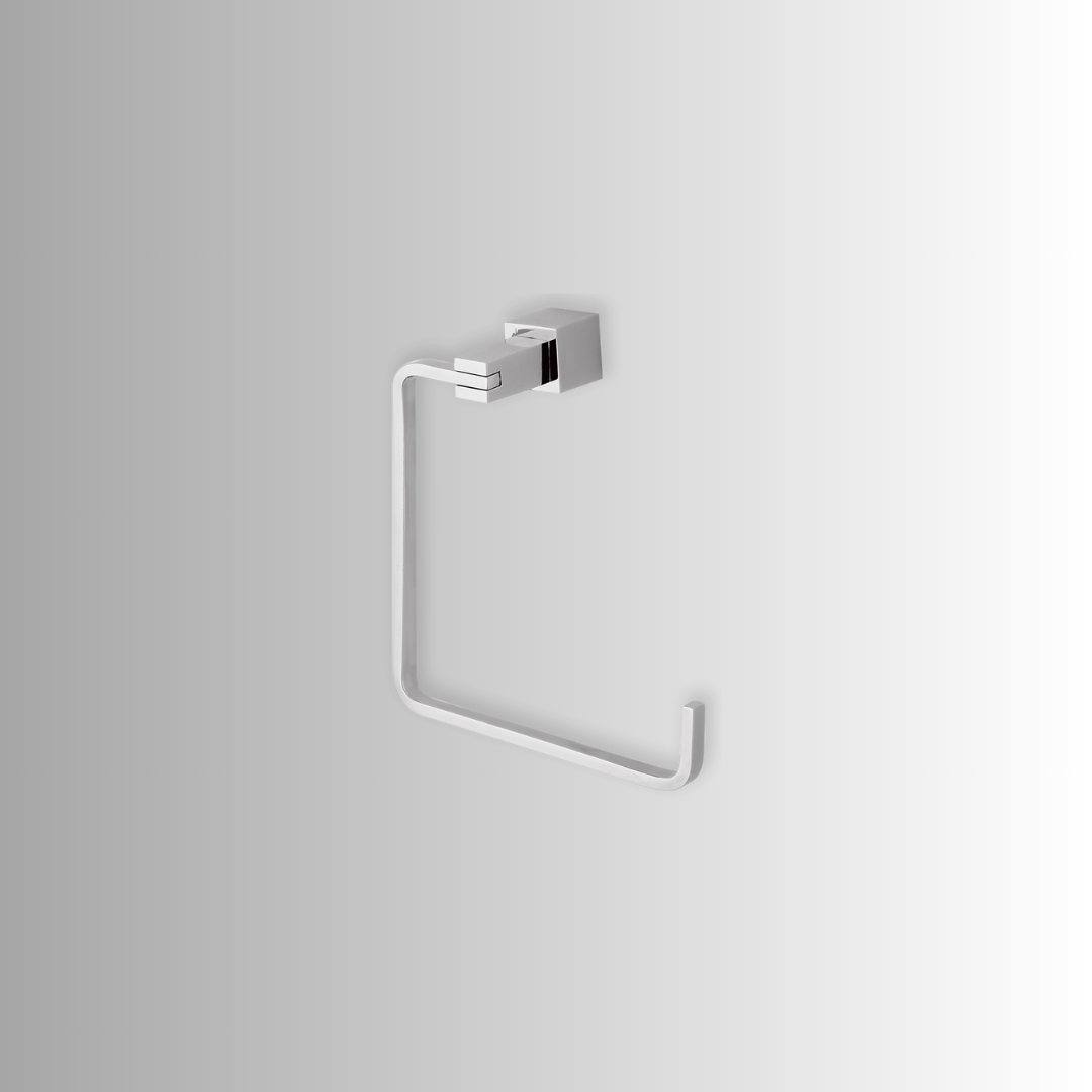 Modern Brass Bathroom Accessory Set