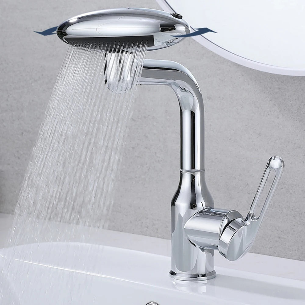 Multifunction Waterfall Basin Faucet - Universal 360° Rotatable Spray Faucet