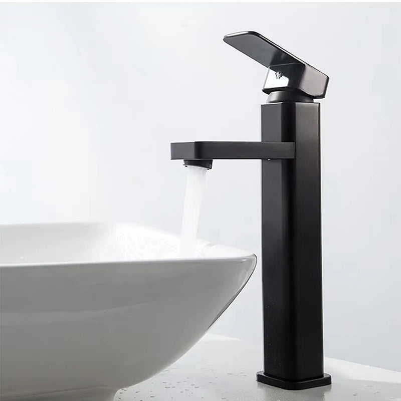 Matt Black Lever Faucet