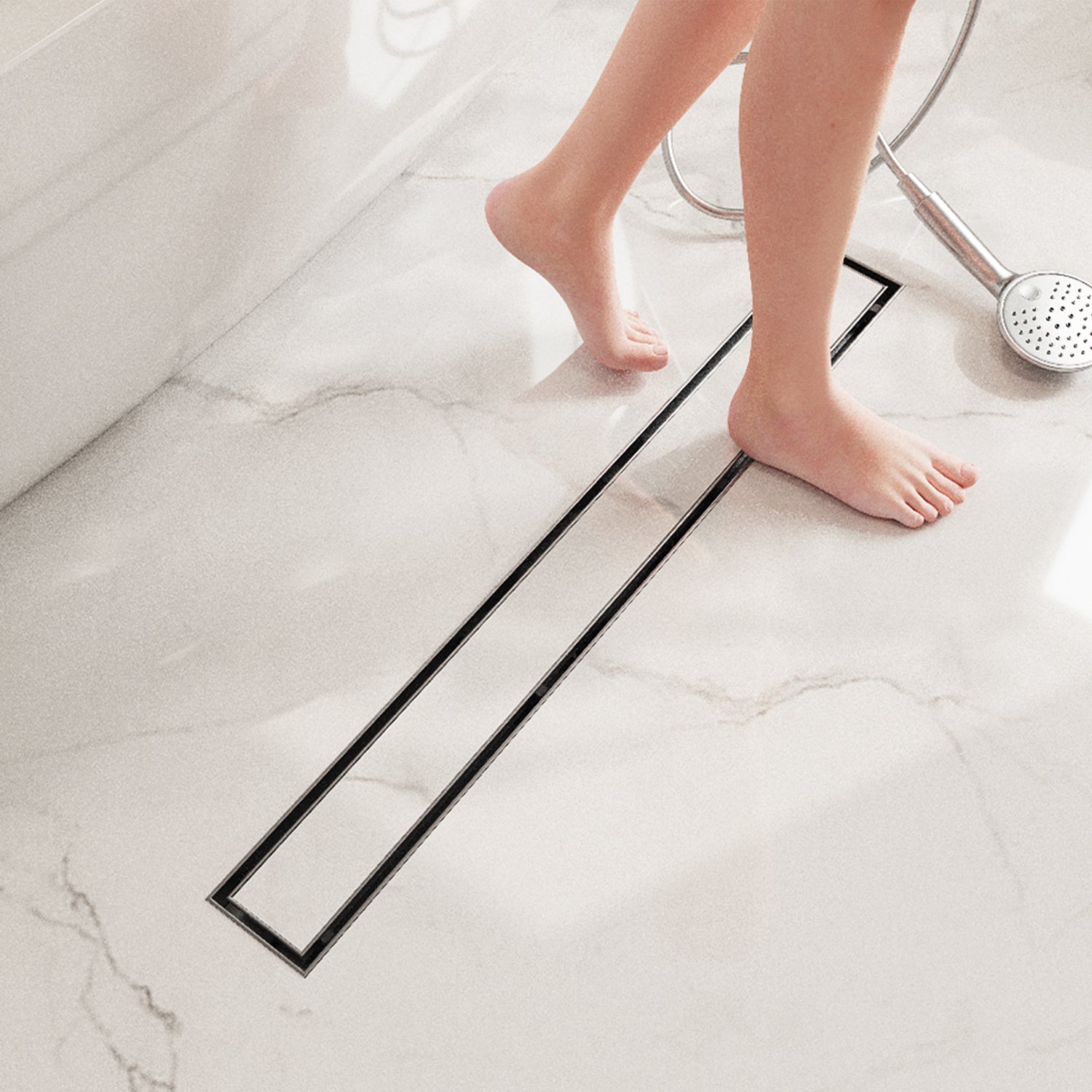 Tile Insert Linear Drain 304