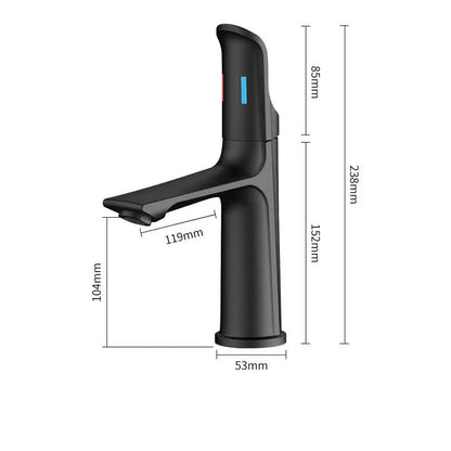 Duck-Shaped Vanity Basin Faucet – Hot &amp; Cold Mixer Tap