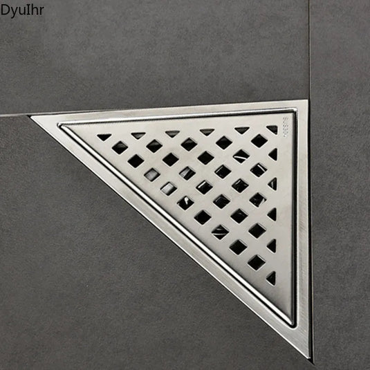 Stainless Steel Triangle Floor Drain – Victory Tiles