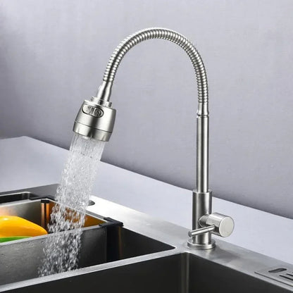 Kitchen Flexible Neck Dual Mode Faucet