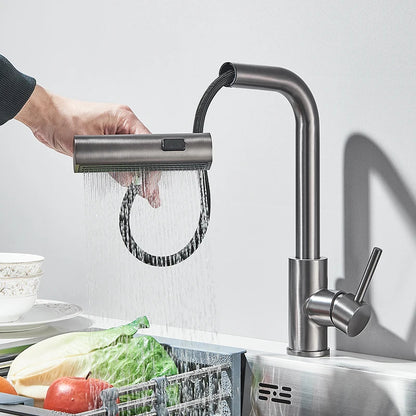 Pull Out Multifunctional Rainfall faucet