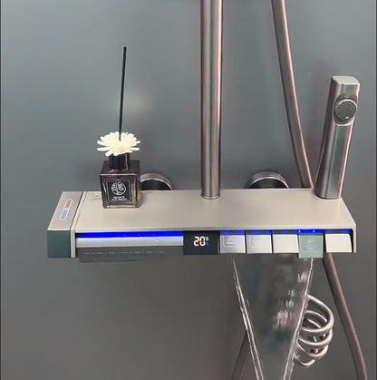 🚿 Titanium Flow – Gun Grey Edition