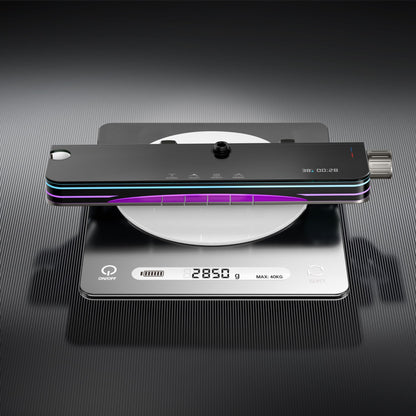 🚿 Ultra-Modern Chrome Thermostatic Shower System with Multi LED Glass Panel