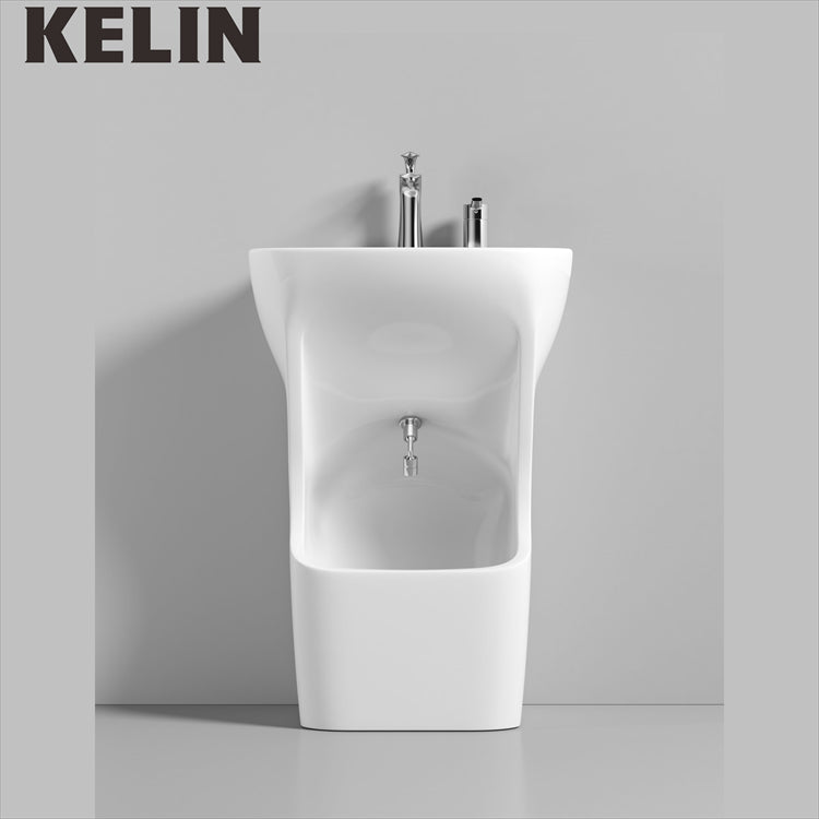 Premium Imported Wazu Basin with Mixer Lever &amp; Complete Fittings