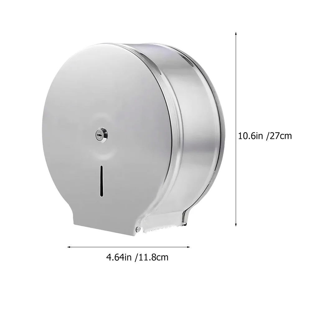 Stainless Steel Round Tissue Dispenser