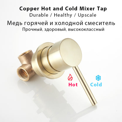 Luxury Ceiling Drop Brass Basin Faucet