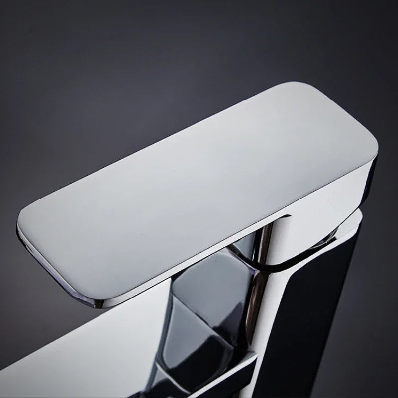 Basin Lever Faucet Chrome