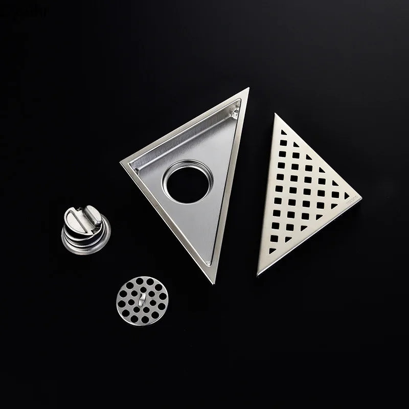 Stainless Steel Triangle Floor Drain