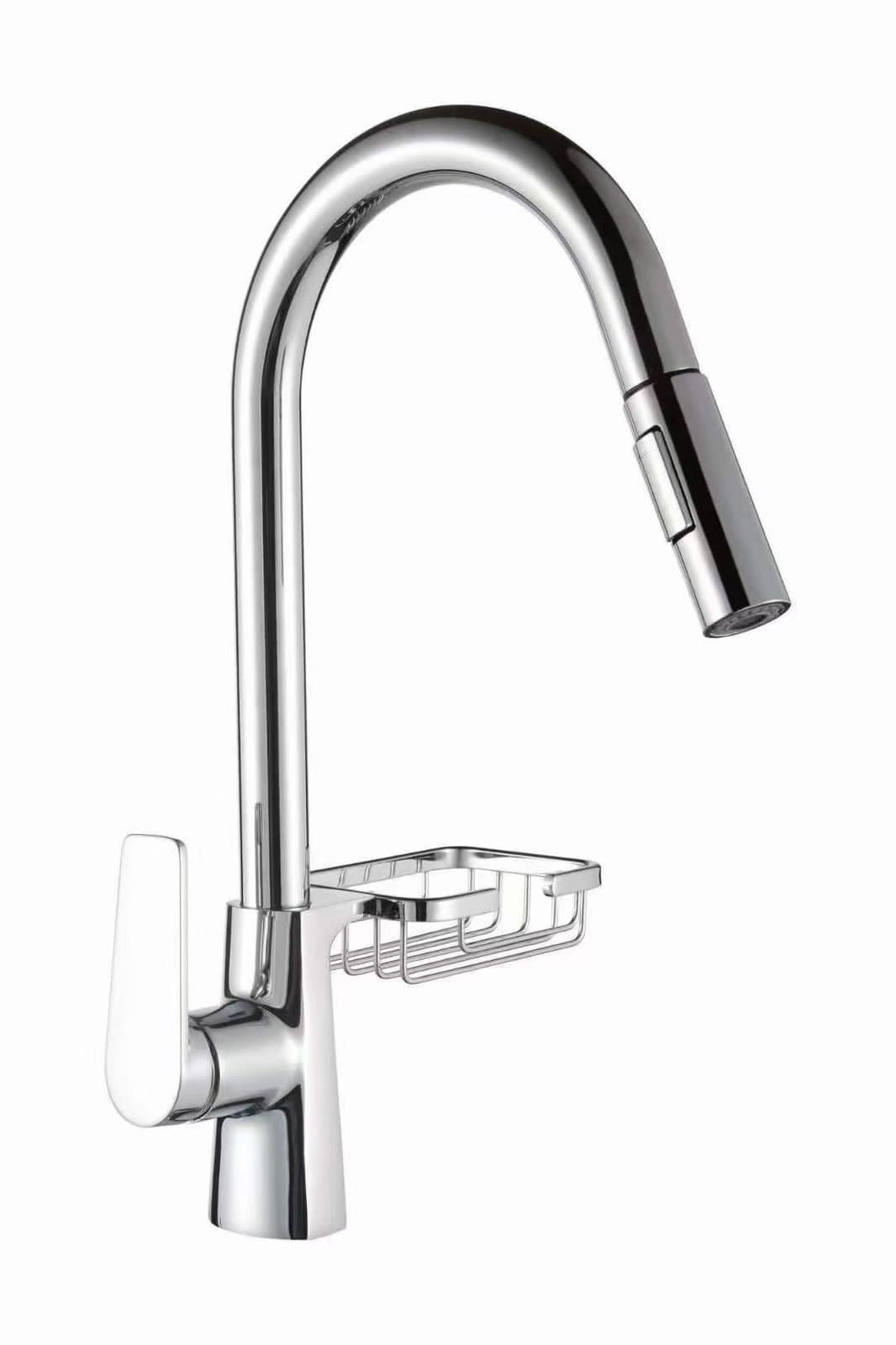 Kitchen Faucet Pull Out With Attached Soap Dish