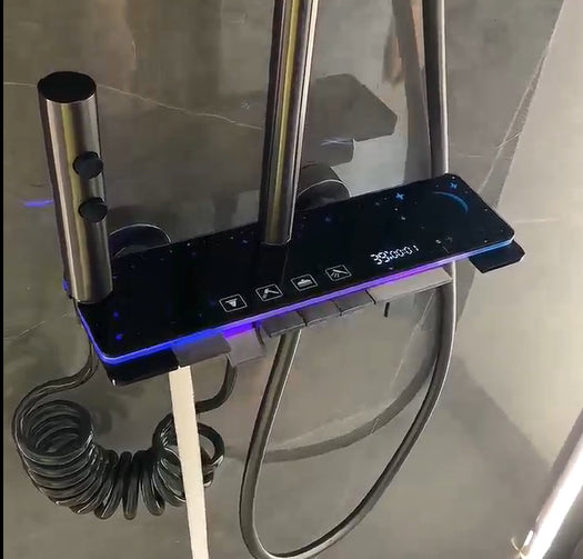 Moonlight Crystal Piano Shower Set