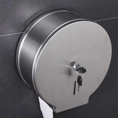 Stainless Steel Round Tissue Dispenser
