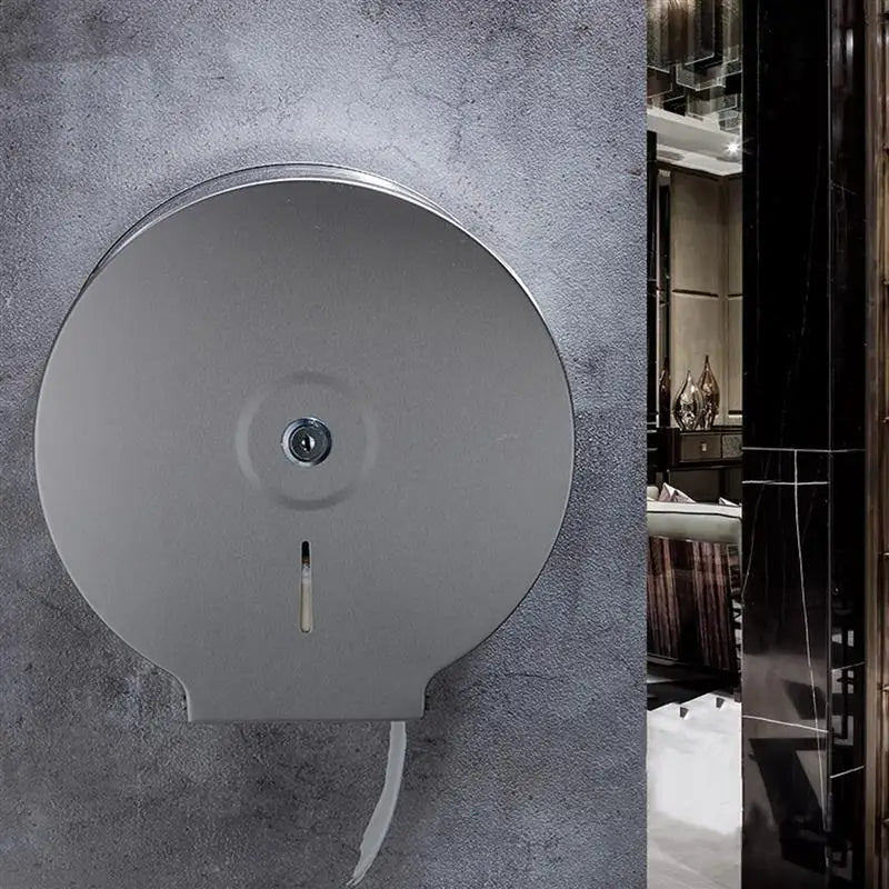 Stainless Steel Round Tissue Dispenser