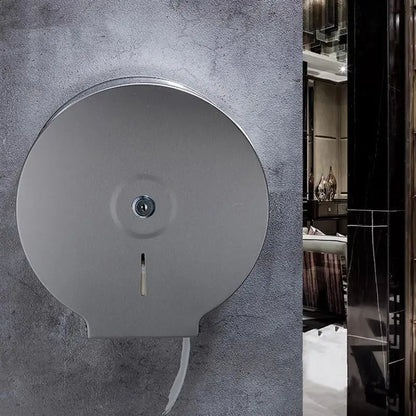 Stainless Steel Round Tissue Dispenser