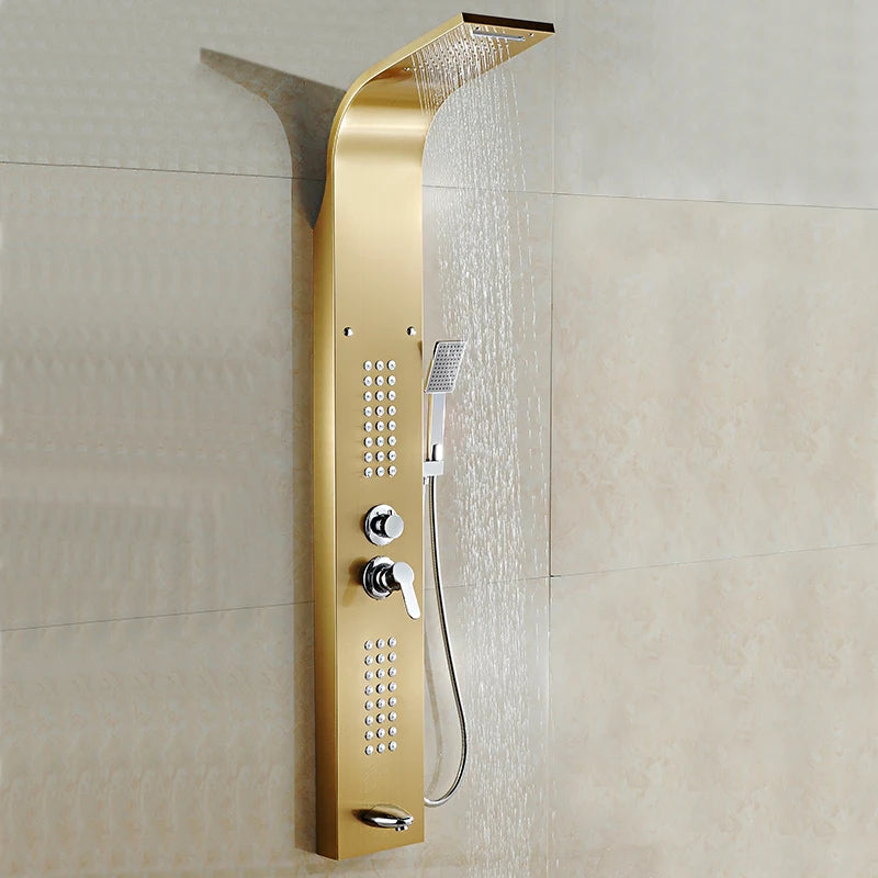 Stainless Steel Multifunctional Shower Panel