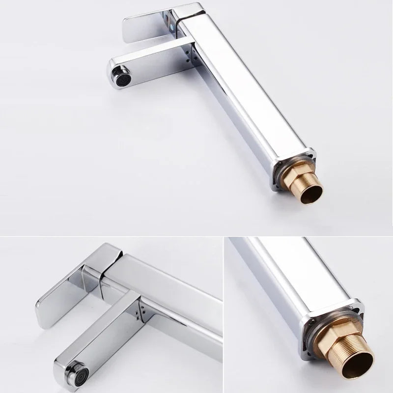 Basin Lever Faucet Chrome