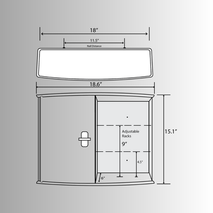 Classic Straight Cabinet GP-01