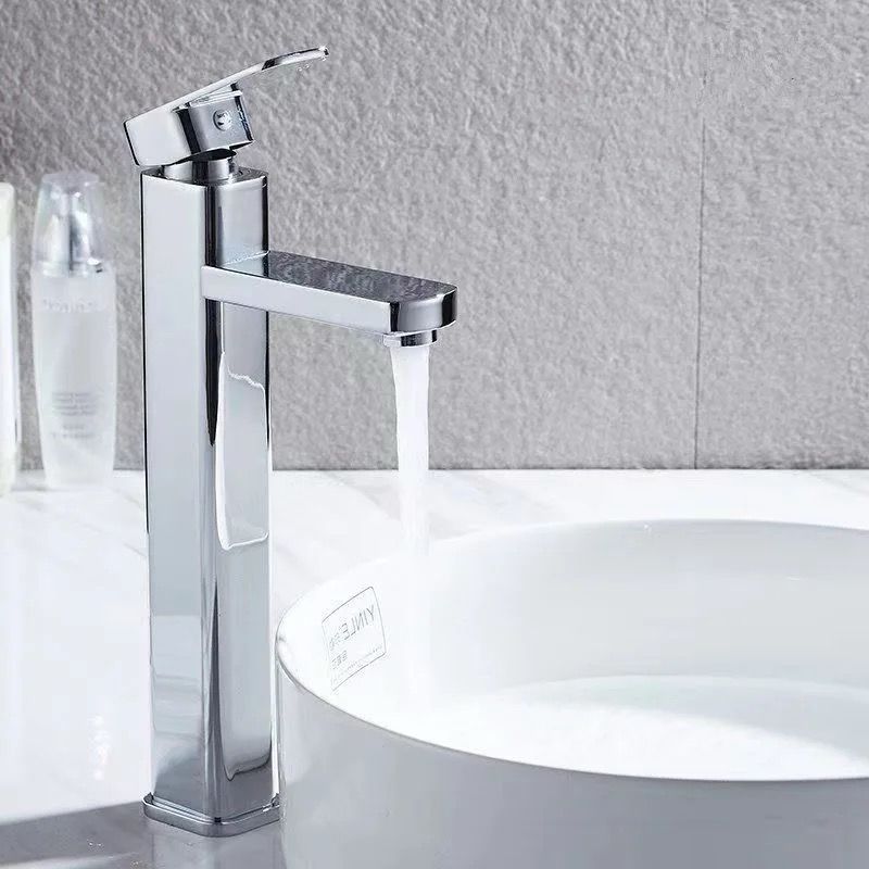 Basin Lever Faucet Chrome