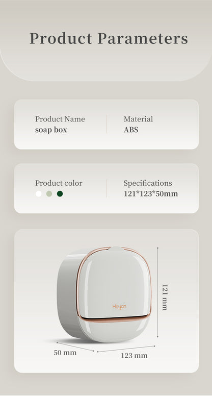 Wall Mounted Soap Bar Holder