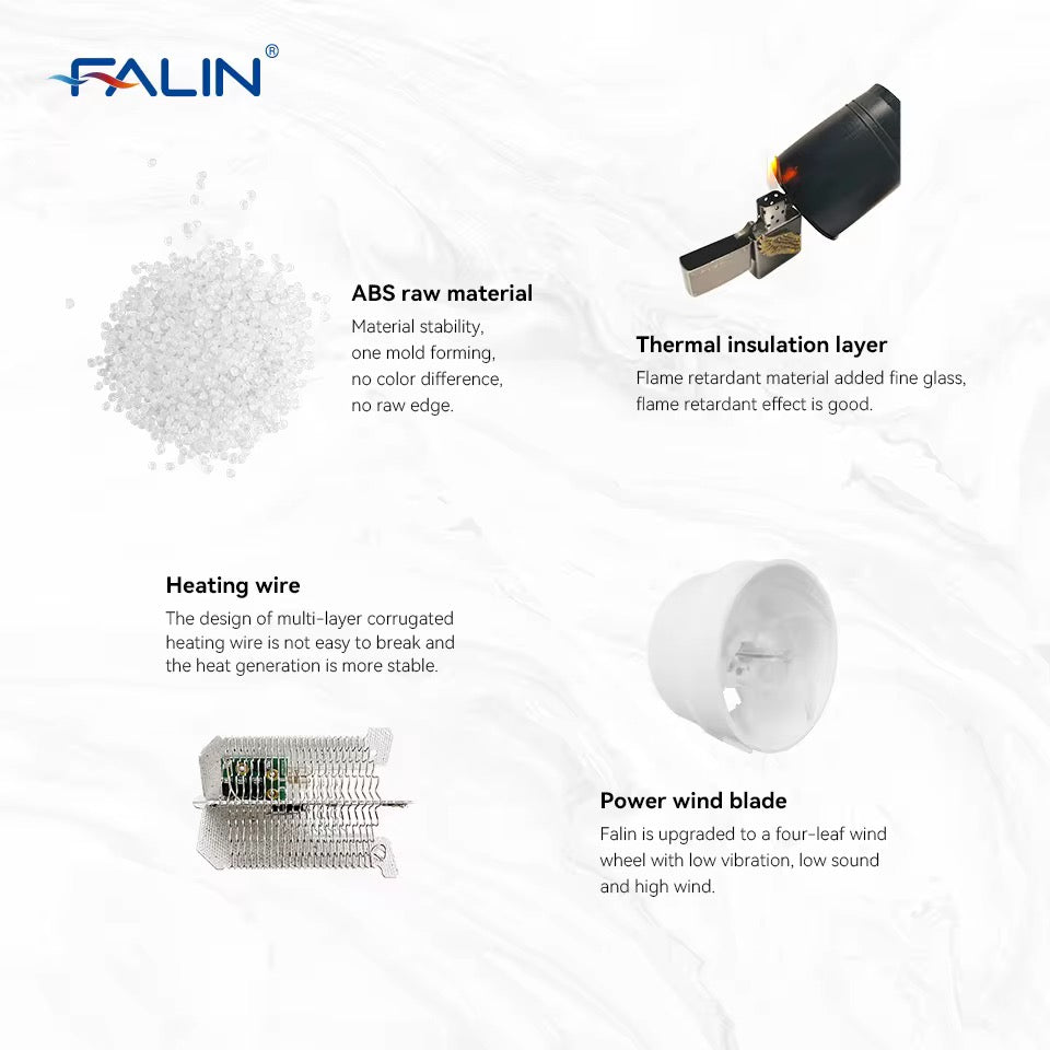 Wall-Mounted Hotel Hair Dryer with Power Outlet | Compact &amp; Dual Function
