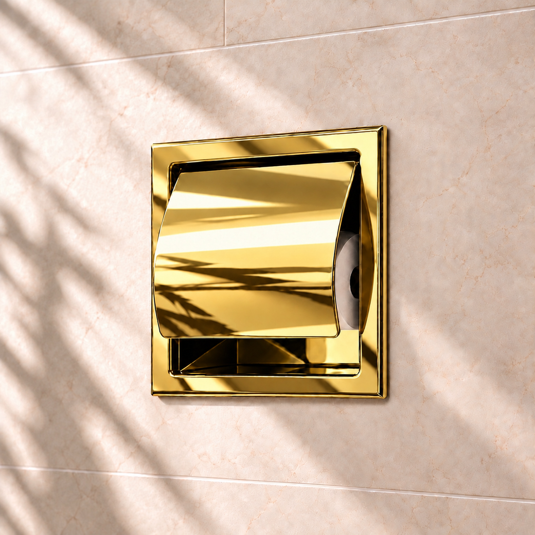 Tissue Paper Holder Concealed \ Wall Mounted