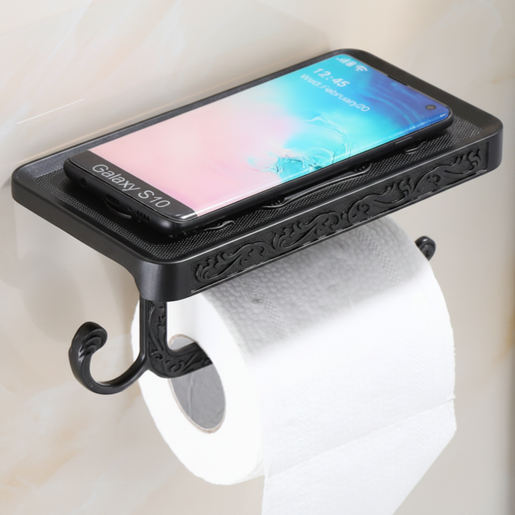 Antique Tissue &amp; Phone Holder
