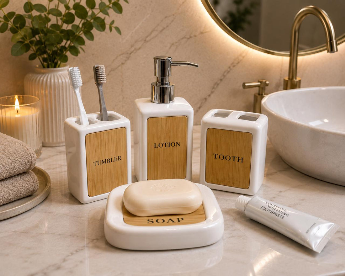 Luxury Bathroom Accessories Set
