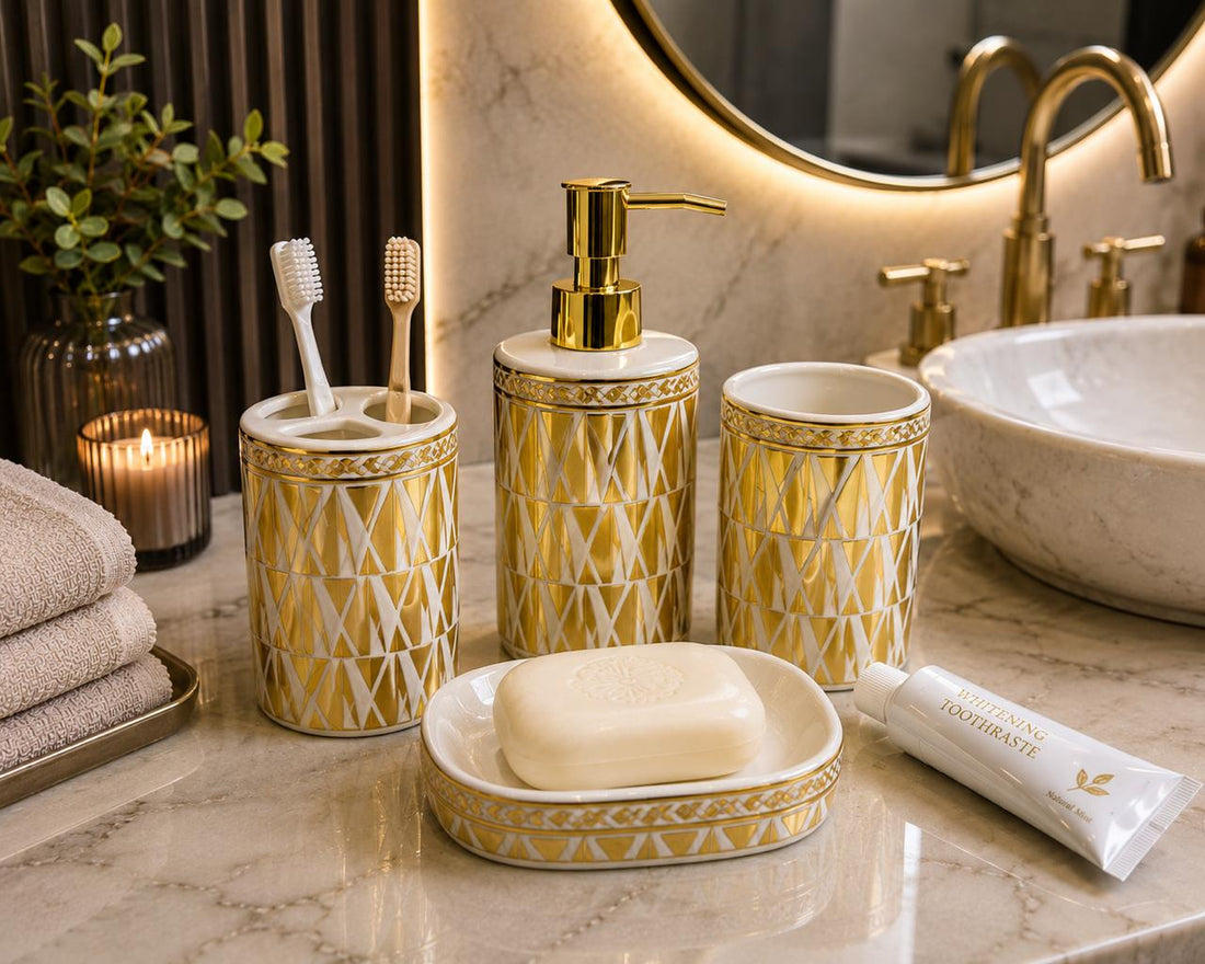 Luxury Bathroom Accessories Set