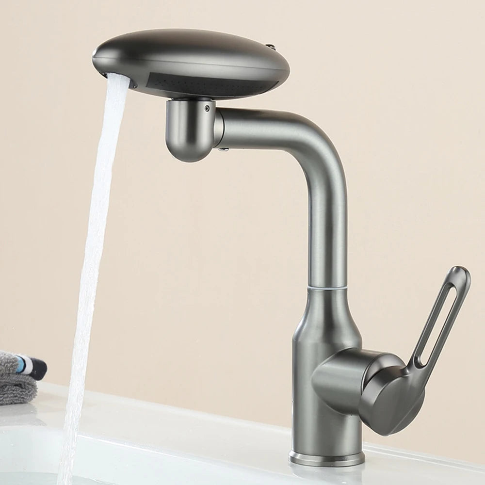 Multifunction Waterfall Basin Faucet - Universal 360° Rotatable Spray Faucet